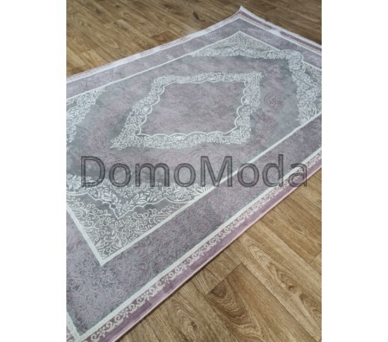 Синтетический  ковер LUXURY 05986D D.GREY HB-LILAC Купить в интернет магазине ДомоМода фото 2 Синтетический  ковер LUXURY 05986D D.GREY HB-LILAC - высокое качество по лучшей цене в Украине изображение 2.